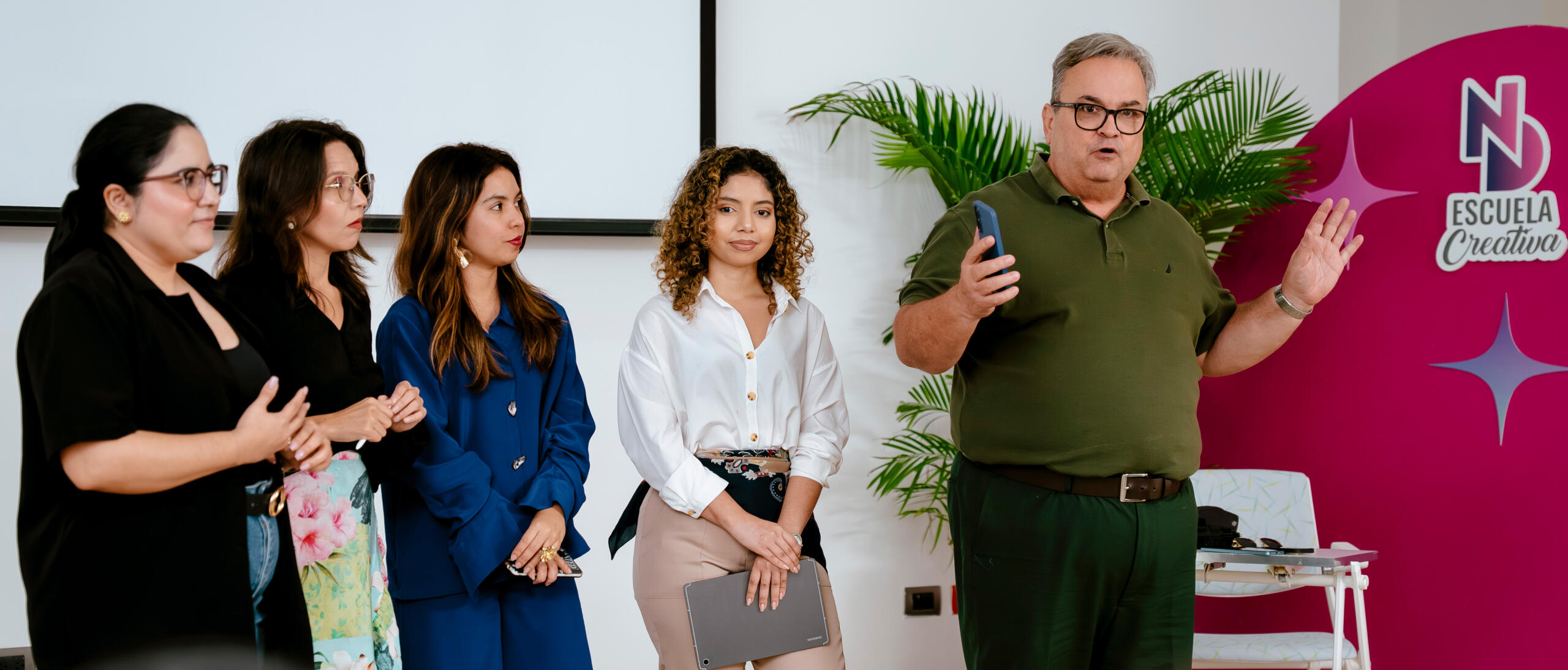 Seleccionados que integrarán el equipo de Escuela Creativa en la 14 edición de Nicaragua Diseña