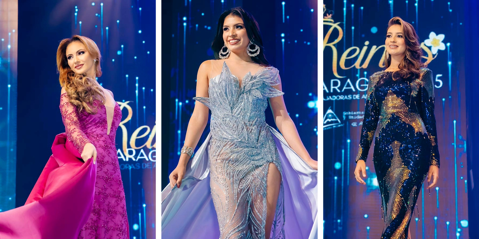 Trajes de noche Reinas Nicaragua 2025